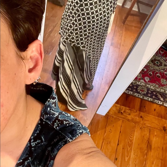 Isola Marras black and white biased skirt. EU 38. Brand new with tags. - Picture 11 of 12